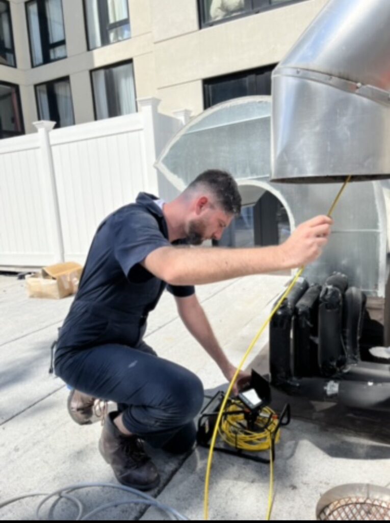 Camera Inspection For Dryer Dryer Vent Cleaning In Yonkers Dryer Vent Cleaning In NYC Duct Cleaning New Haven HVAC Cleaning near Yonkers AC Cleaning Bronx