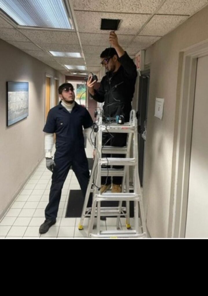 Camera inspection AC Cleaning Bronx